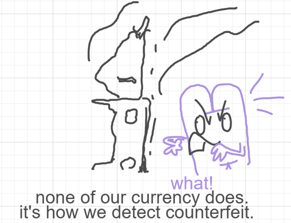 A panel from I've Been Everywhere, Man, episode nine of the Board Boards object show by Furretwalk/WalkingFurret.